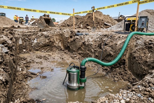 Which drainage pump do I need – for clean water, dirty water, or sewage?